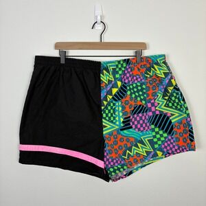 California Sands Retro Color Block Swim Shorts Men's 3X Trunks Vacation‎ Summer